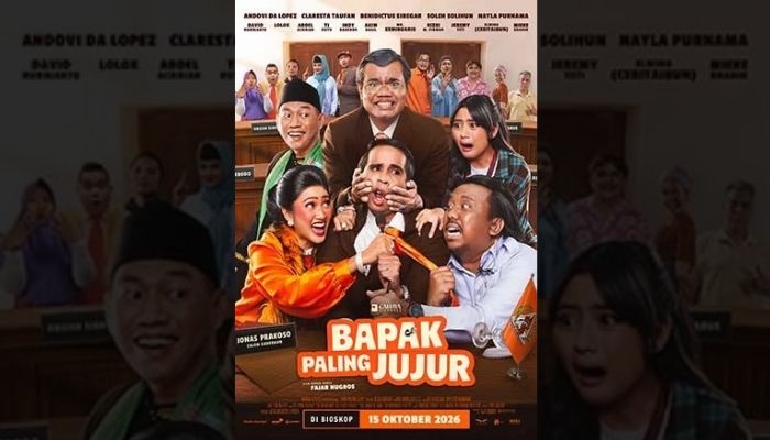 Film Bapak Paling Jujur Tayang Besok 15 Oktober 2026, Ini Sinopsis dan Daftar Pemainnya