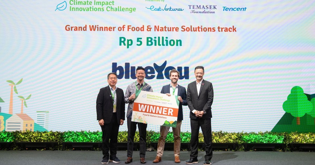 East Ventures, Temasek Foundation, dan Tencent Suntik Rp15 miliar Dana Katalitik ke CRecTech, Blueyou, dan MacroCycle Technologies