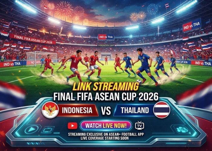 Link Live Streaming Indonesia vs Thailand di Final FIFA ASEAN Cup 2026, Nonton di Sini!