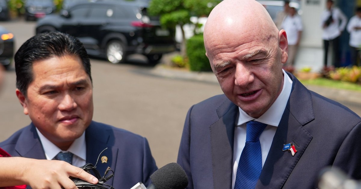 Presiden FIFA Bertemu Prabowo di Istana, Puji Kesuksesan Indonesia sebagai Tuan Rumah