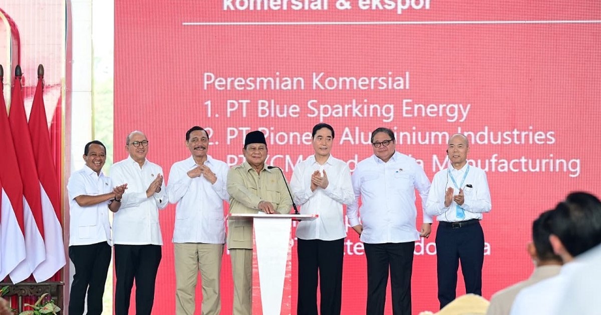 Luncurkan 11 Proyek Hilirisasi, Presiden Prabowo: Kekayaan Alam Harus Memberi Manfaat Kemakmuran bagi Rakyat