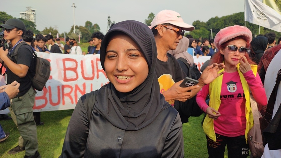 Mahasiswa Bawa Lima Tuntutan di Tugu Tani, Karhutla hingga Biaya Pendidikan