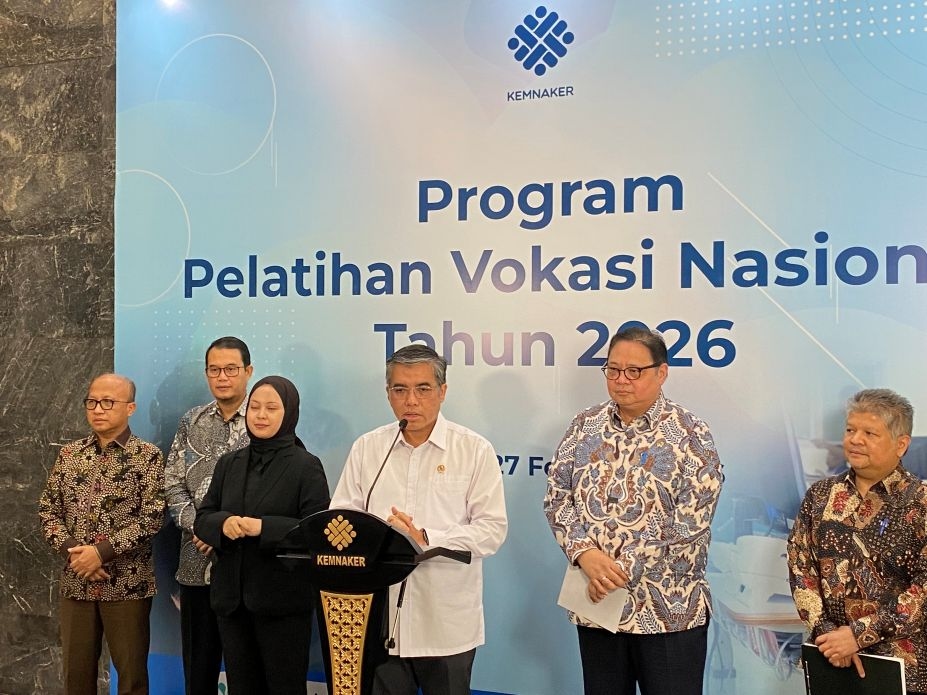 Pelatihan Vokasi Nasional 2026 Dibuka, Yassierli: Serentak di 21 UPT Balai Pelatihan