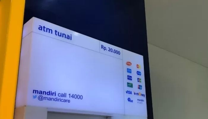 Daftar Lokasi ATM Bank Mandiri Pecahan Rp10 Ribu dan Rp20 Ribu di Jabodetabek