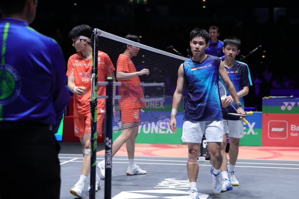 All England: Raymond/Indra Ditumbangkan Duet Ranking 1 Dunia, Indonesia Pulang Tanpa Gelar