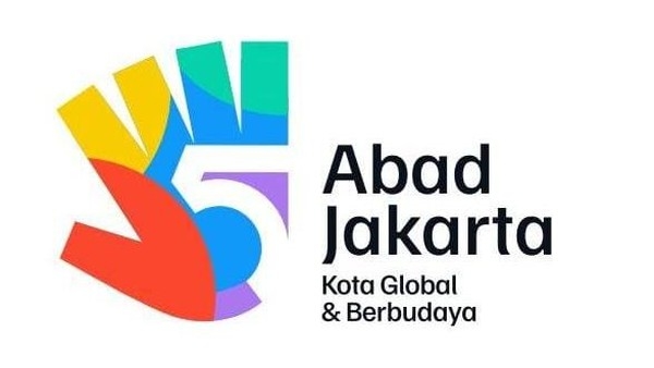 Logo 5 Abad Jakarta Tunjukkan Komitmen Pembangunan Menuju Kota Global