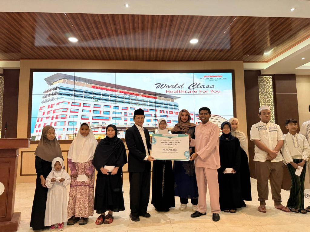 Sinergi Kesehatan dan Kemanusiaan: Sunway Medical Centre Penang Gandeng Laznas Darunnajah Gelar Edukasi Medis dan Santunan ​