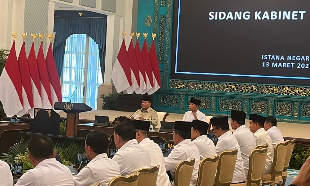 Di Sidang Kabinet, Prabowo Minta Ada Diskon Transportasi hingga Bansos Saat Mudik Lebaran