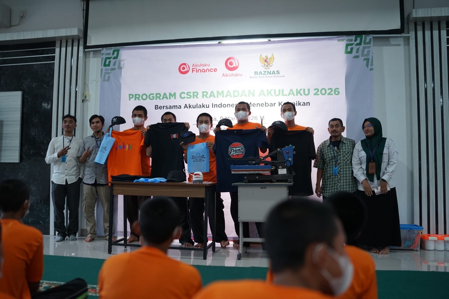 Akulaku dan Baznas Gelar Pelatihan Sablon bagi Anak Binaan LPKA Jakarta