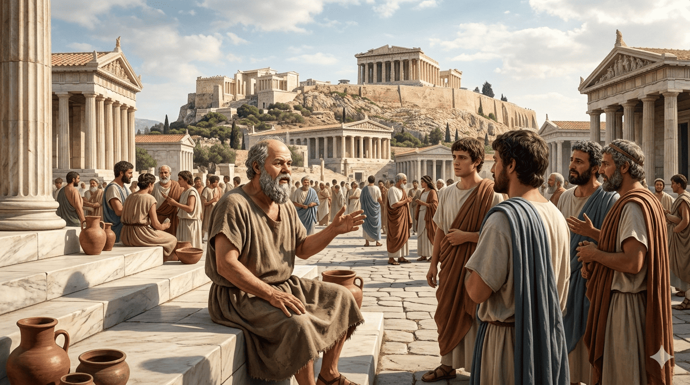 Siapa Itu Socrates? Mengenal Bapak Filsafat Barat dan Pemikirannya