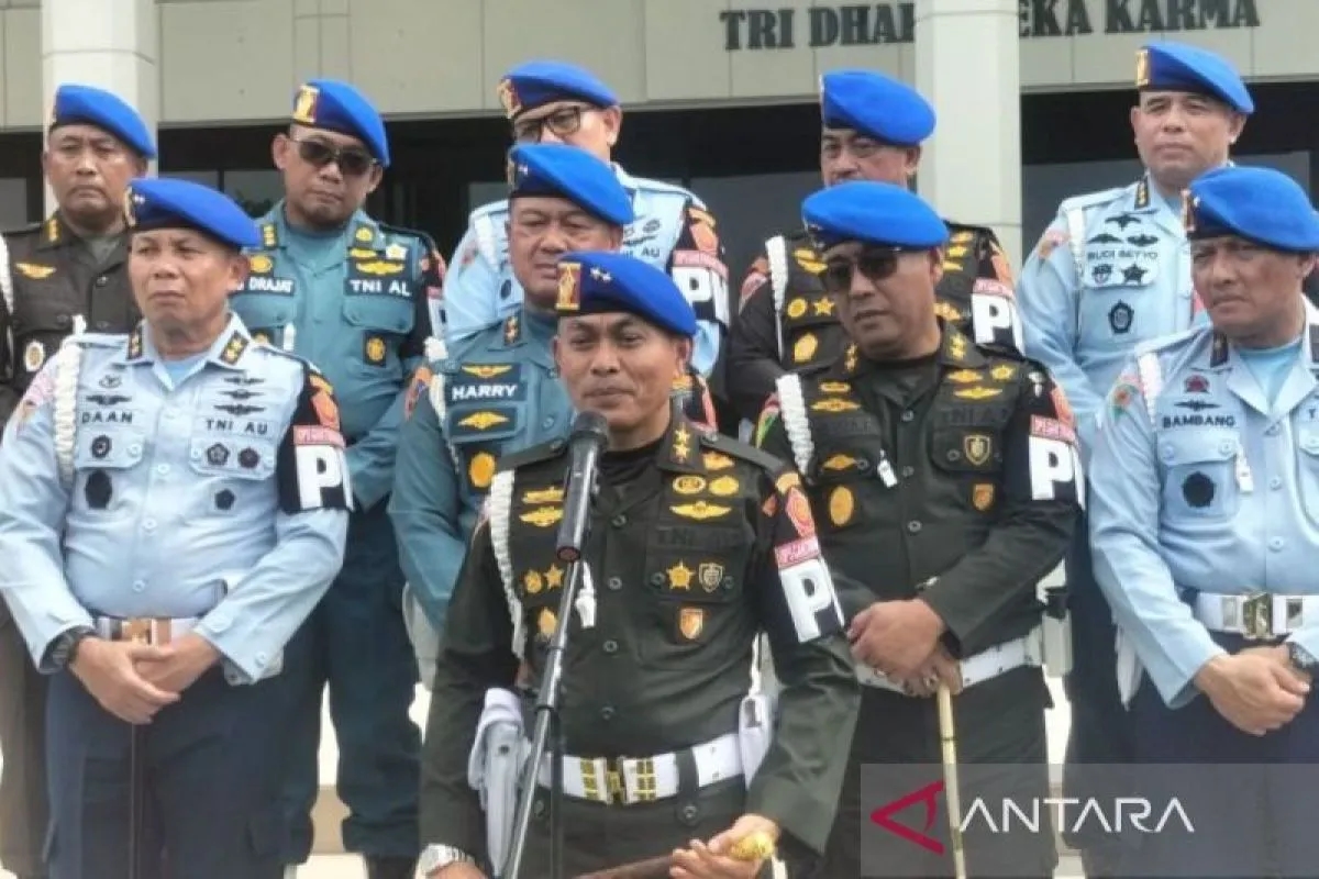 Puspom TNI Tahan 4 Prajurit Tersangka Penyiraman Air Keras Andrie Yunus