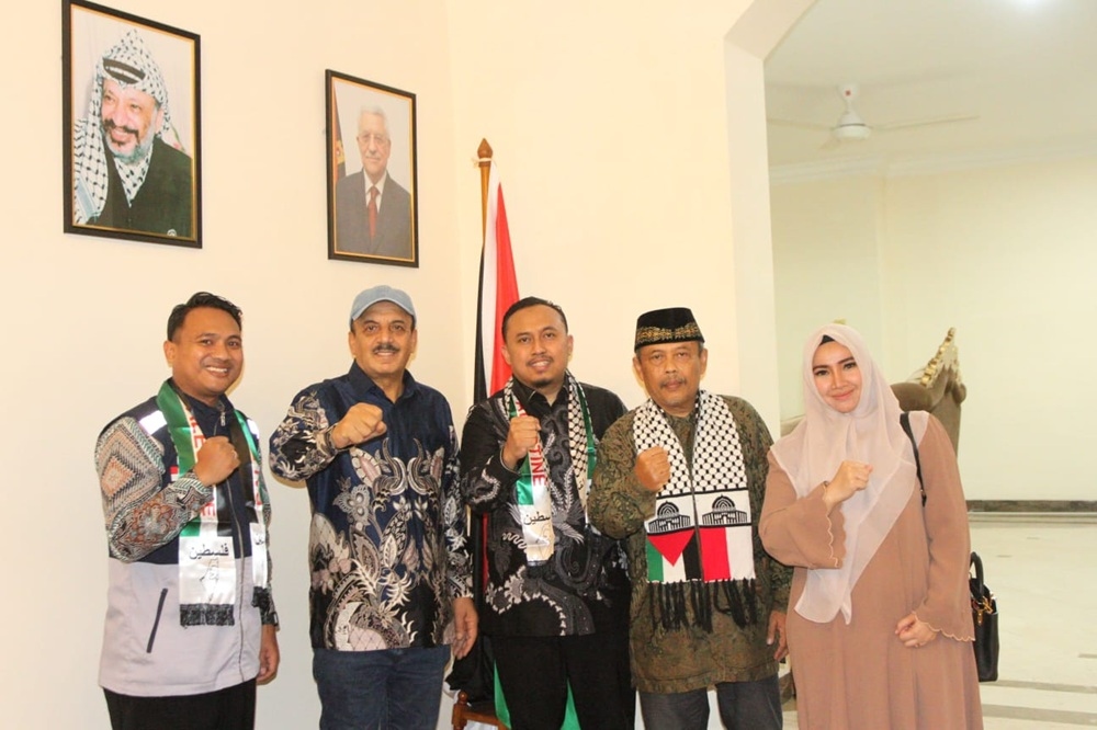 Kolaborasi dengan Dubes Palestina, Yayasan Ayo Masuk Surga Komitmen Tingkatkan Bantuan Kemanusiaan