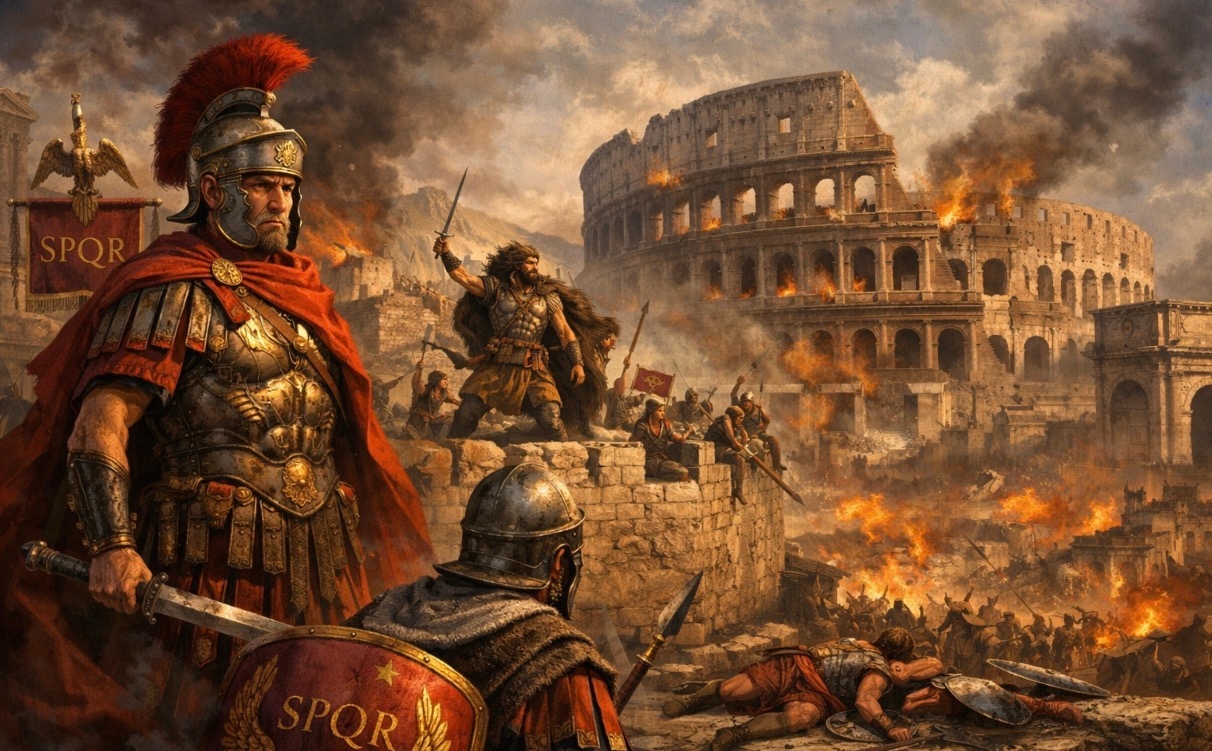 Faktor Penyebab Runtuhnya Kekaisaran Romawi Barat dan Dampaknya bagi Dunia