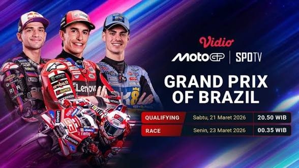 Jadwal Sprint Race MotoGP Brasil 2026, Simak Info Lengkap di Sini!