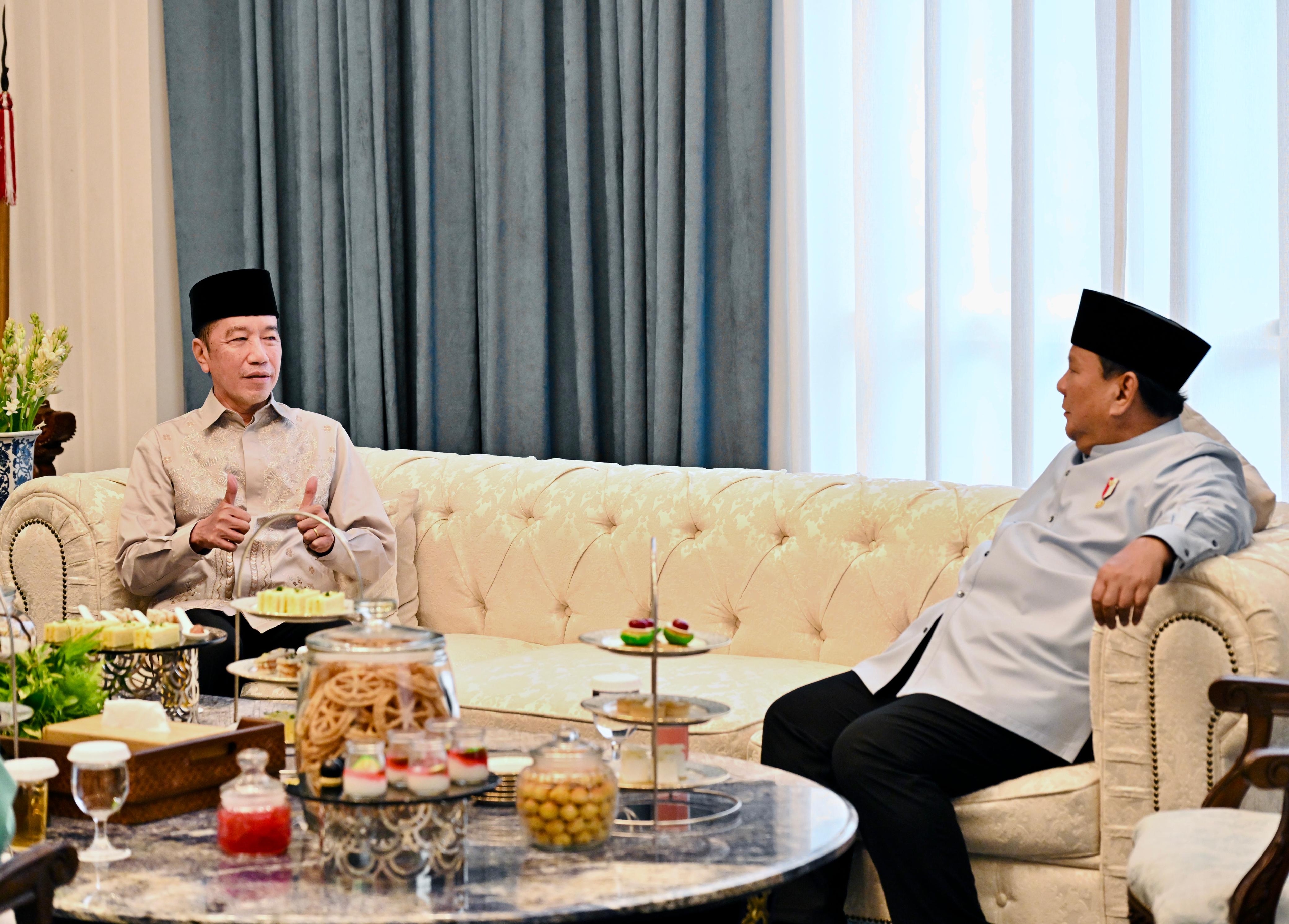 Jokowi dan SBY Hadiri Open House Presiden Prabowo di Istana, Simbol Persatuan Saat Hari Raya