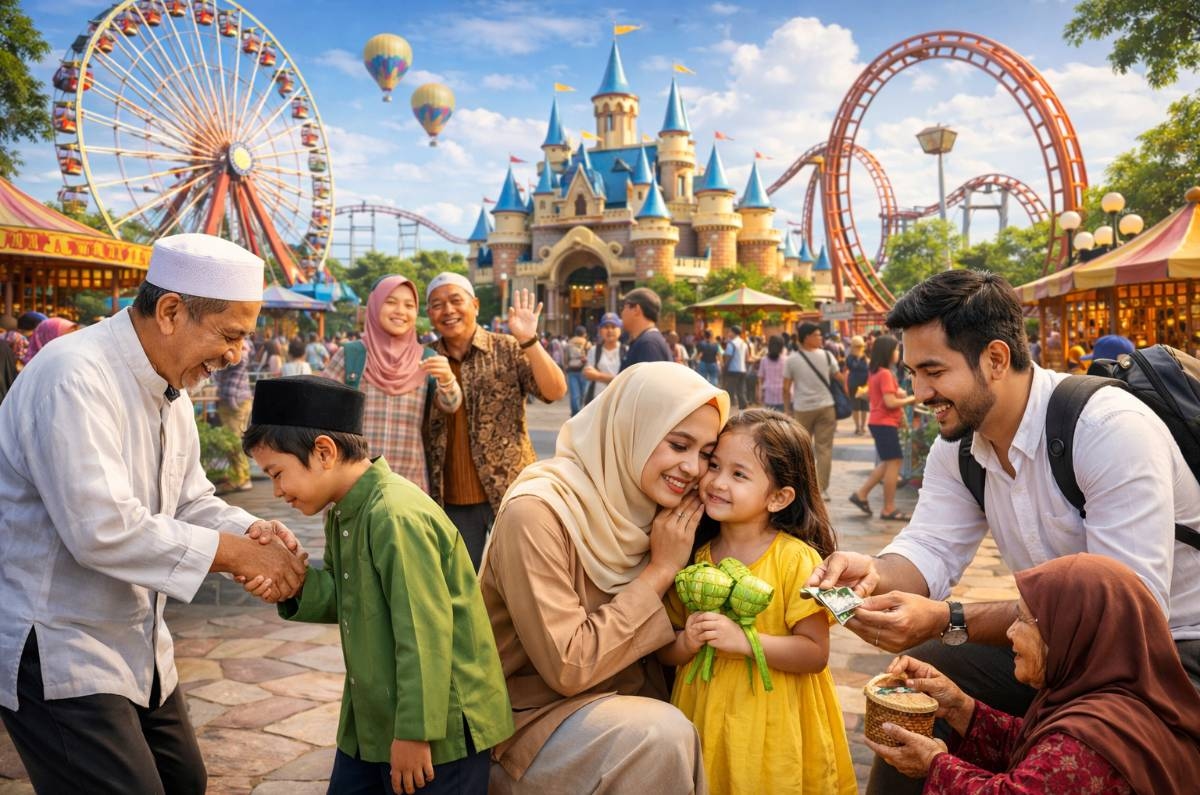 Hukum Berjabat Tangan Saat Lebaran dengan Non Mahram