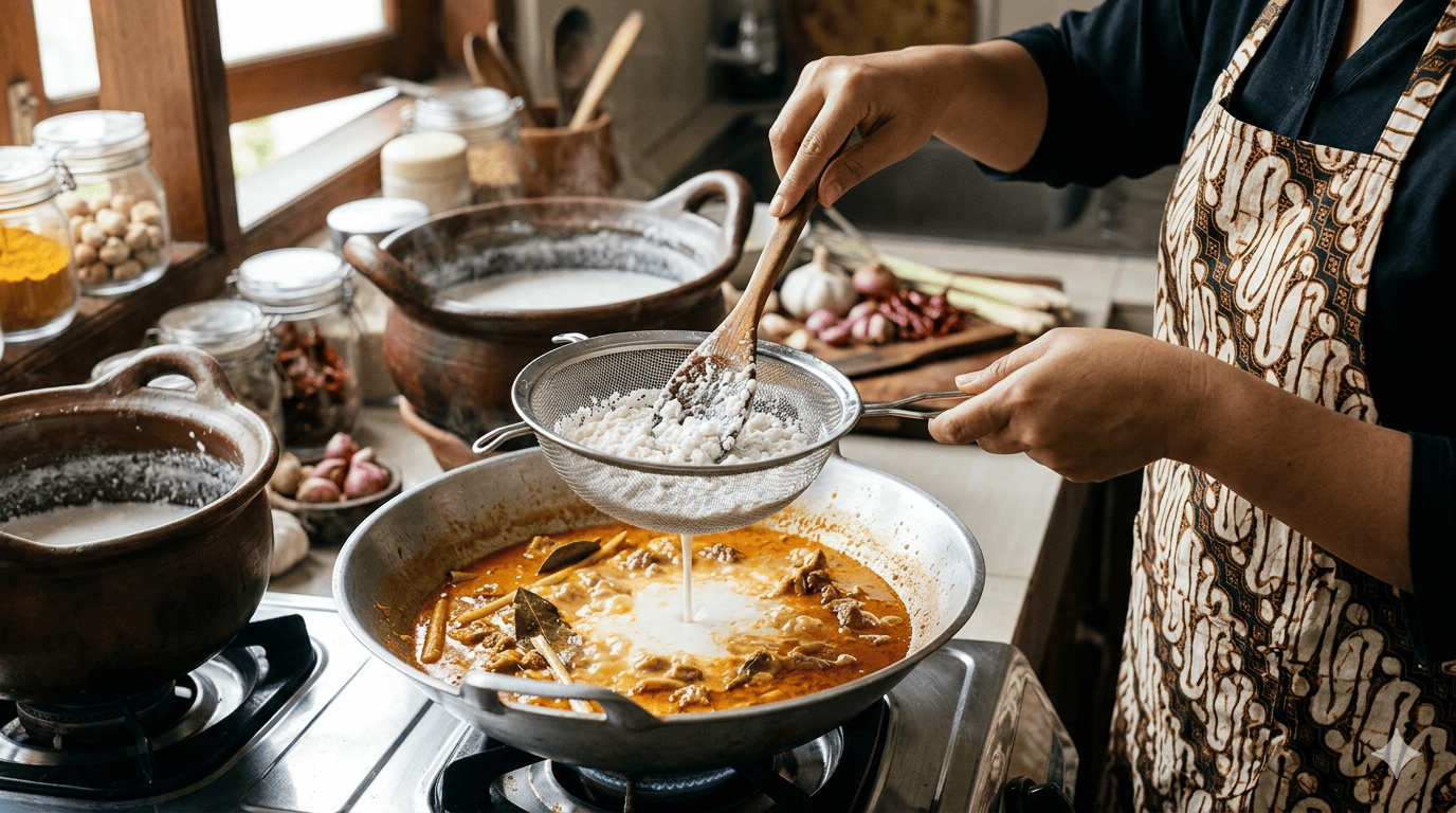 Cara Mengatasi Santan Pecah: Praktis dan Tanpa Daun Pisang