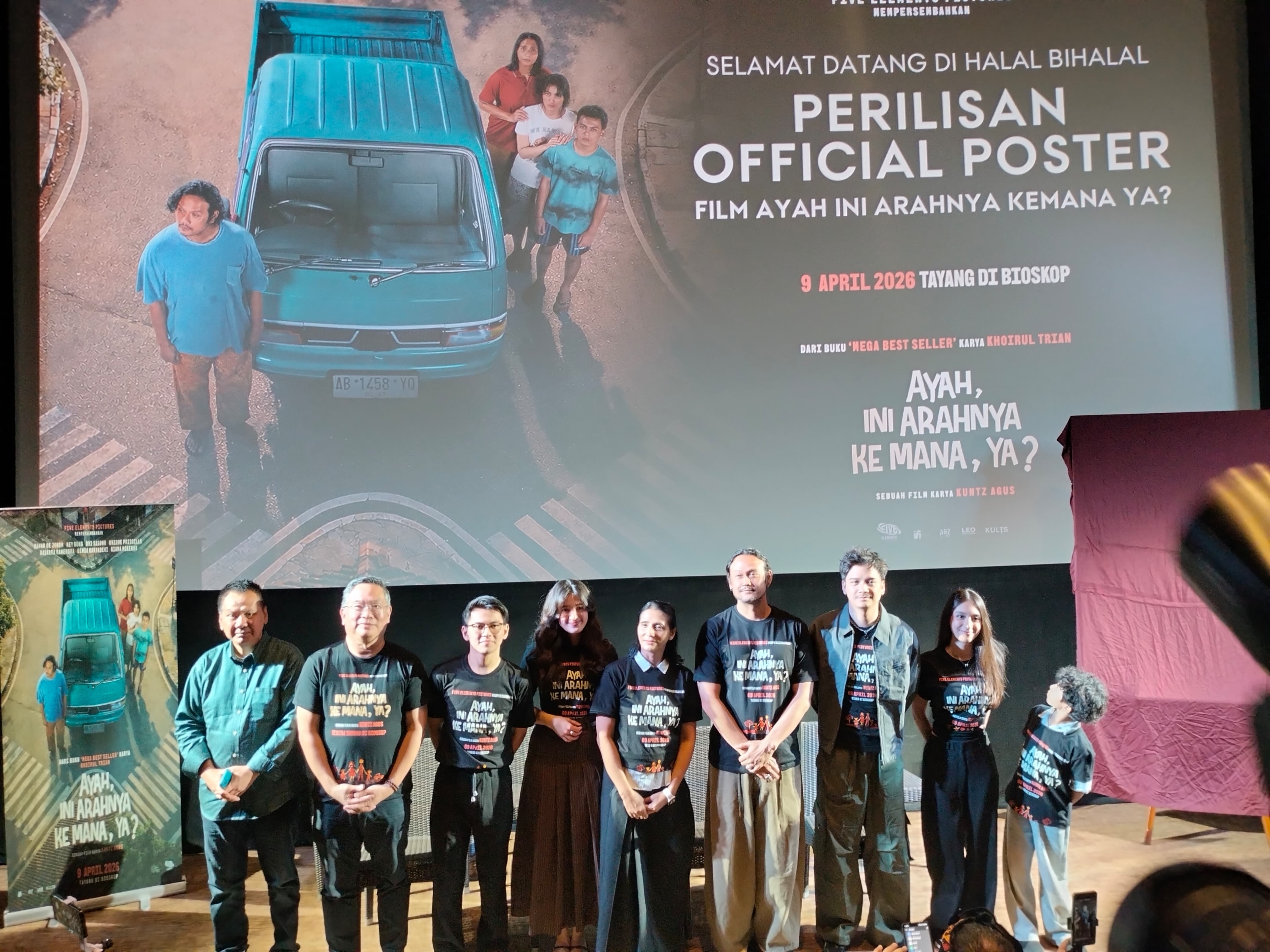 Segera Tayang! Poster Film Ayah, Ini Arahnya Kemana, Ya? Gambarkan Ujian Sebuah Keluarga