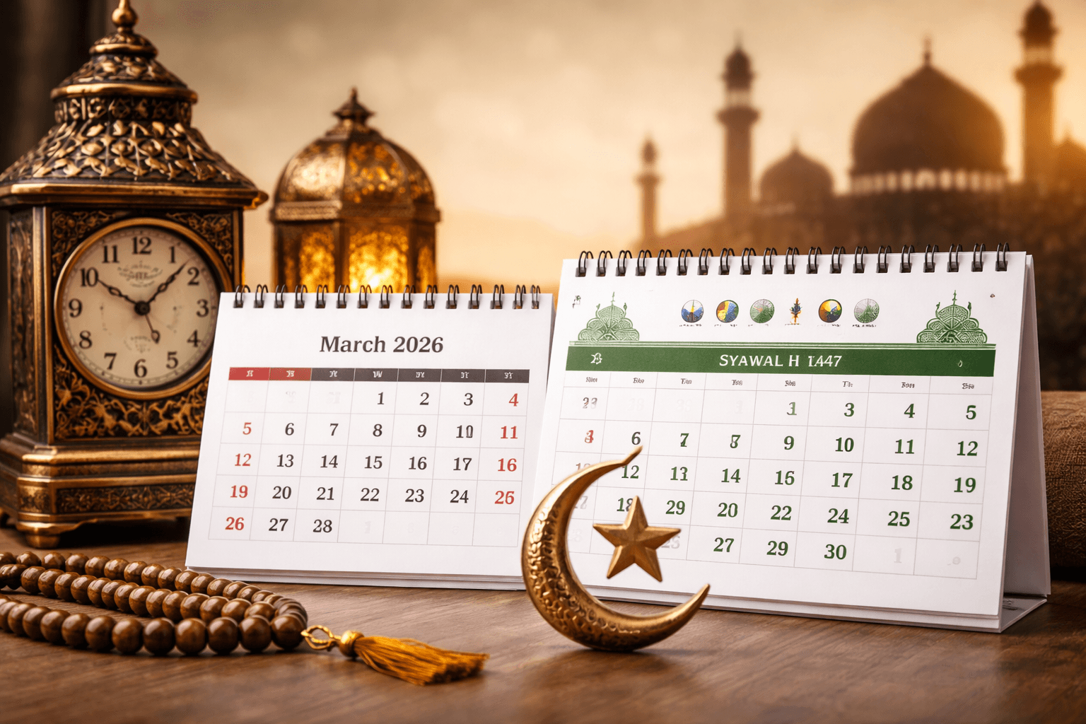 Hari Ini Tanggal Berapa Hijriah? Cek Kalender Islam 26 Maret 2026