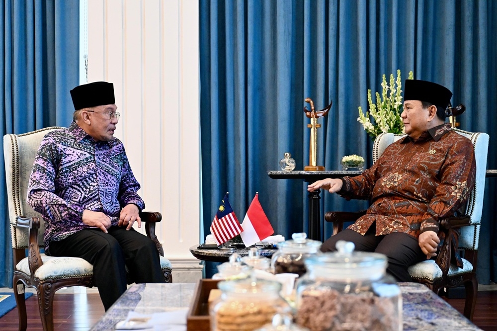 Presiden Prabowo dan PM Anwar Ibrahim Gelar Pertemuan di Istana Merdeka, Sekaligus Silaturahmi Lebaran