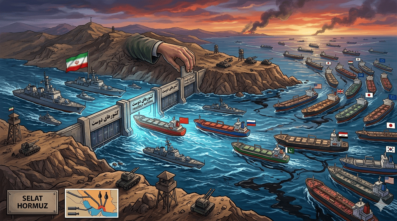 Selat Hormuz Dibuka, Harga Minyak Dunia Turun 11 Persen