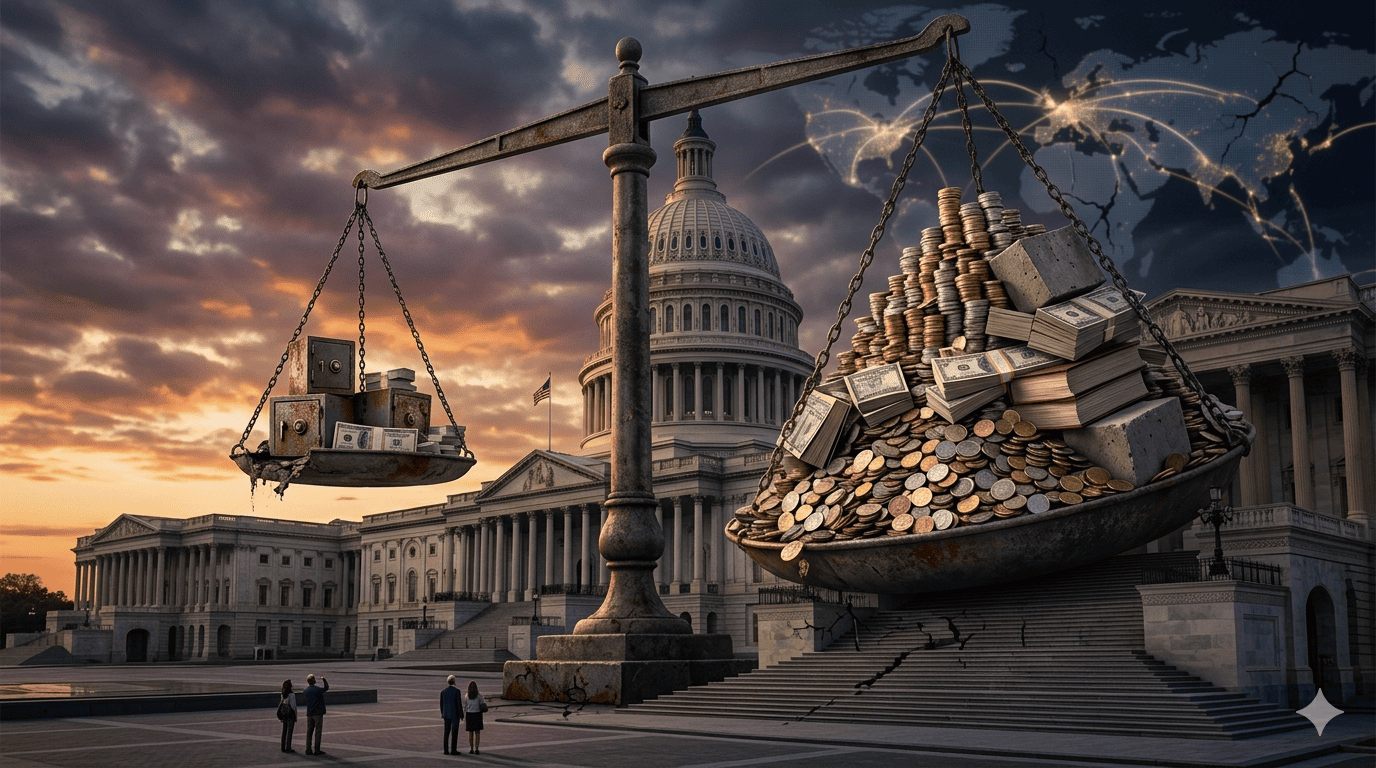 Utang dan Beban Jangka Panjang Amerika Serikat Tembus Rp2.000.000 Triliun, Benarkah Tidak Mampu Bayar?