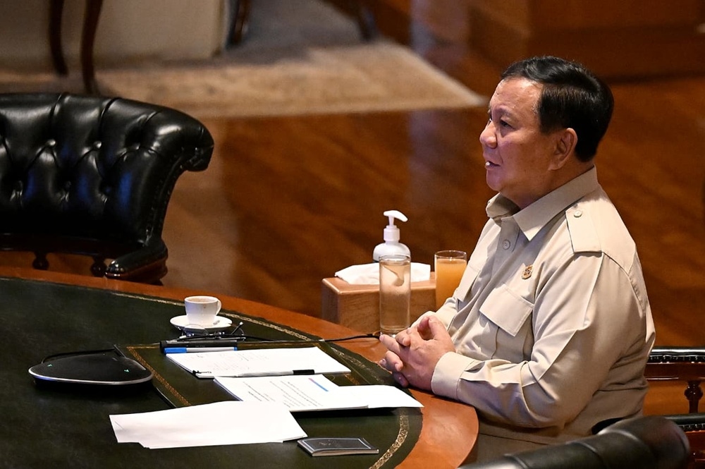 Presiden Prabowo Gelar Ratas Virtual di Tengah Dinamika Global, Tentukan Arah Baru Kebijakan Energi dan Ekonomi