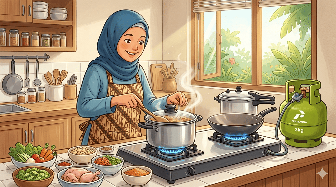 Cara Menghemat Gas LPG Saat Memasak: 9 Tips Ampuh agar Gas Tidak Cepat Habis