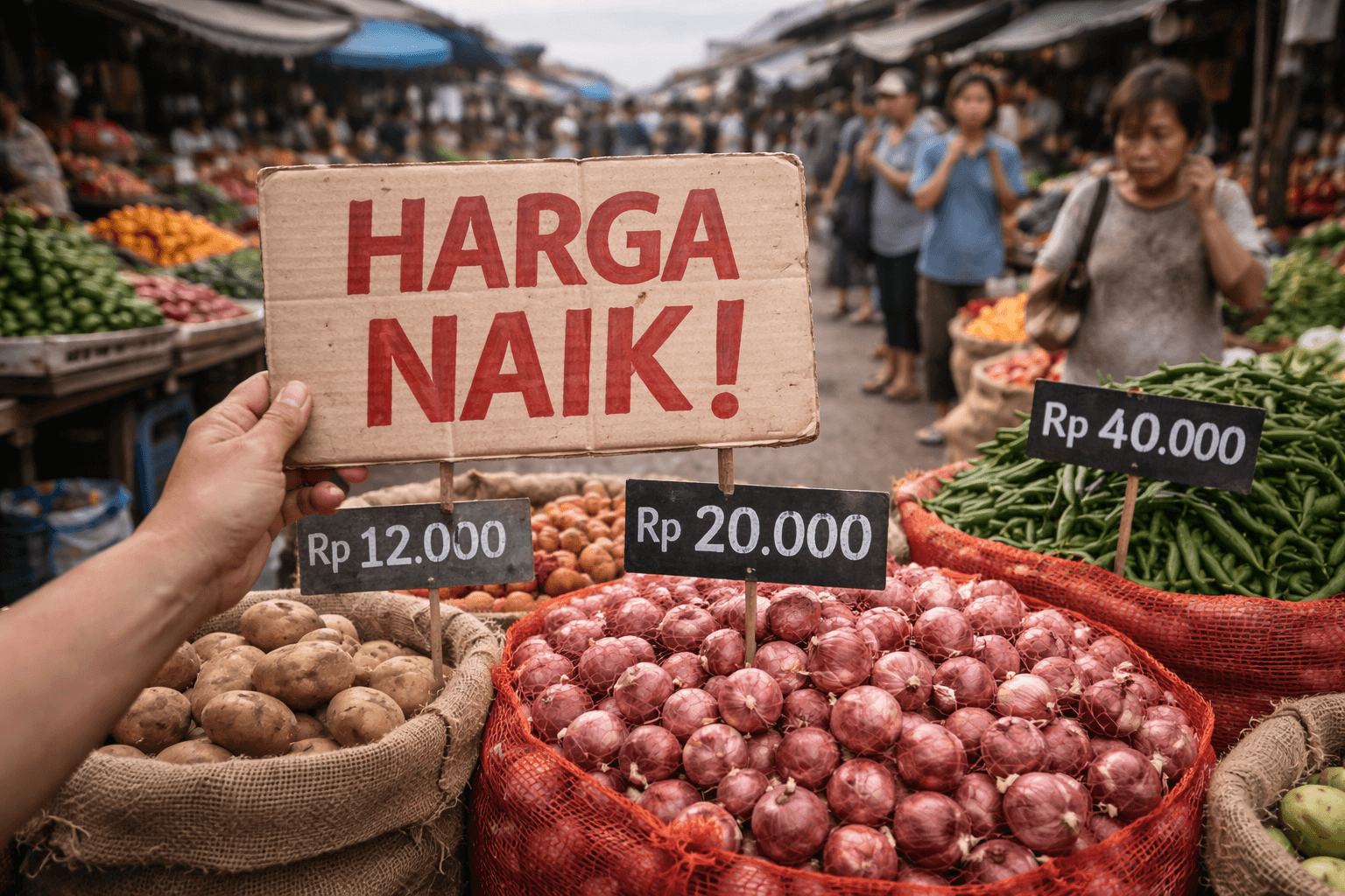 Dampak Krisis Pangan terhadap Harga Bahan Makanan dan Kehidupan Masyarakat