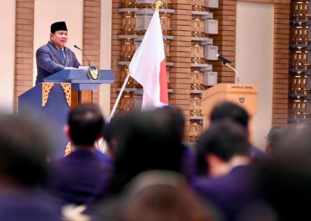 Lewat Forum Bisnis di Jepang, Prabowo Ajak Dunia Saksikan Transformasi Besar Indonesia