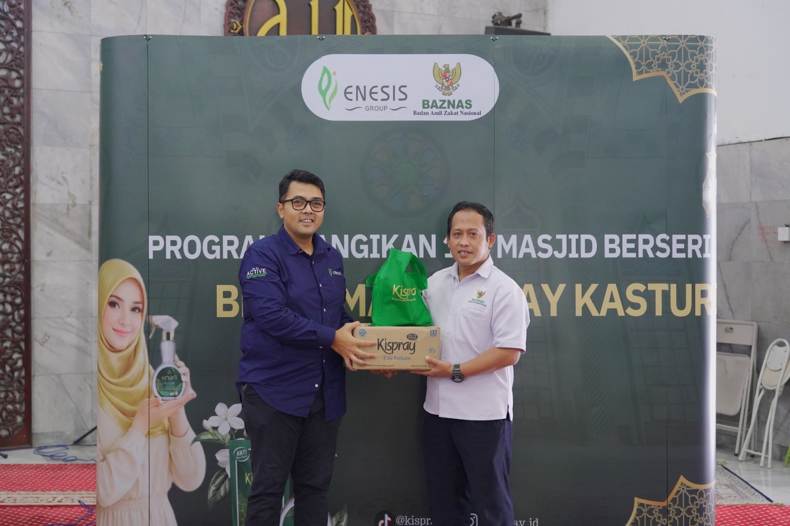 Kolaborasi Enesis Group dan Baznas RI dalam Program CSR Wangikan 100 Masjid