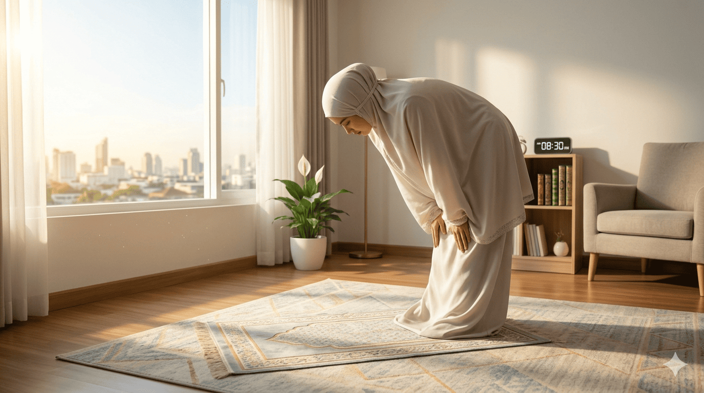 Tata Cara Sholat Dhuha Lengkap: Niat, Bacaan, dan Doa yang Benar