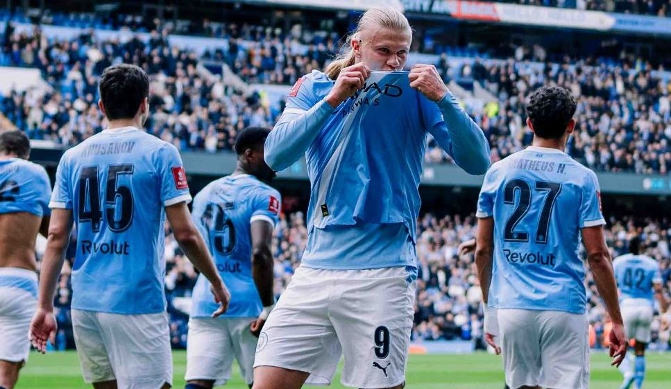 Man City vs Liverpool: Erling Haaland Hattrick, Citizens Singkirkan The Reds dari Piala FA
