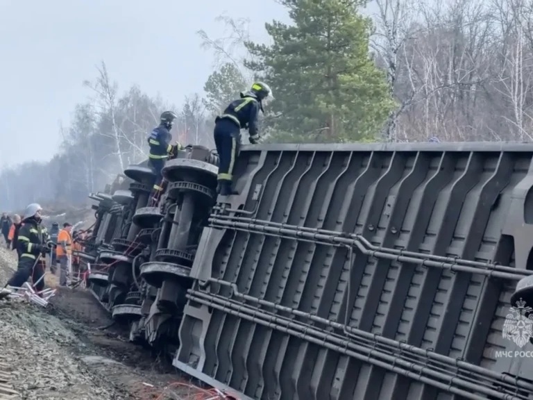 Kereta Anjlok di Rusia, 55 Orang Terluka
