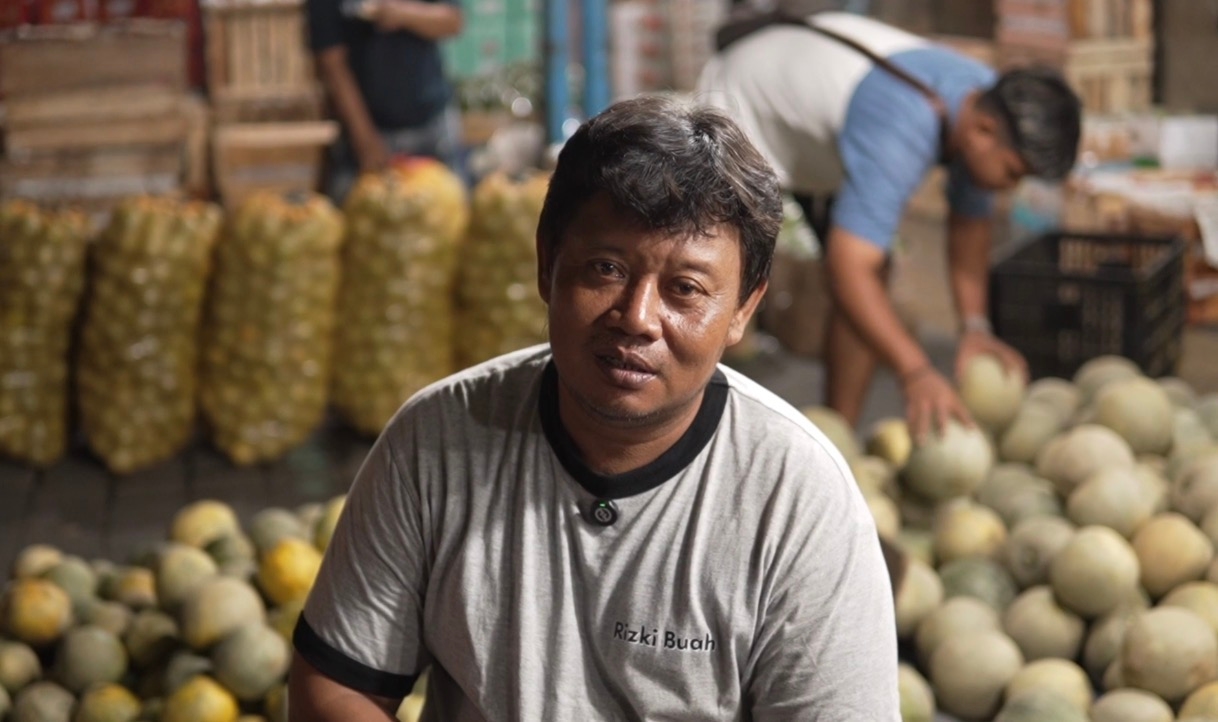 Pedagang Buah Pasar Gede Solo Raup Untung dari Program MBG, Penjualan Melon Tembus 4 Ton per Hari