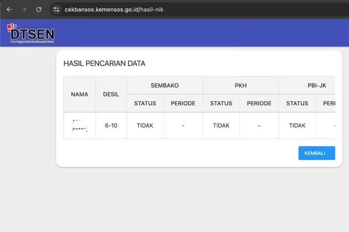 Mudah! Ini Cara Cek Status Desil NIK KTP secara Online di Cek Bansos