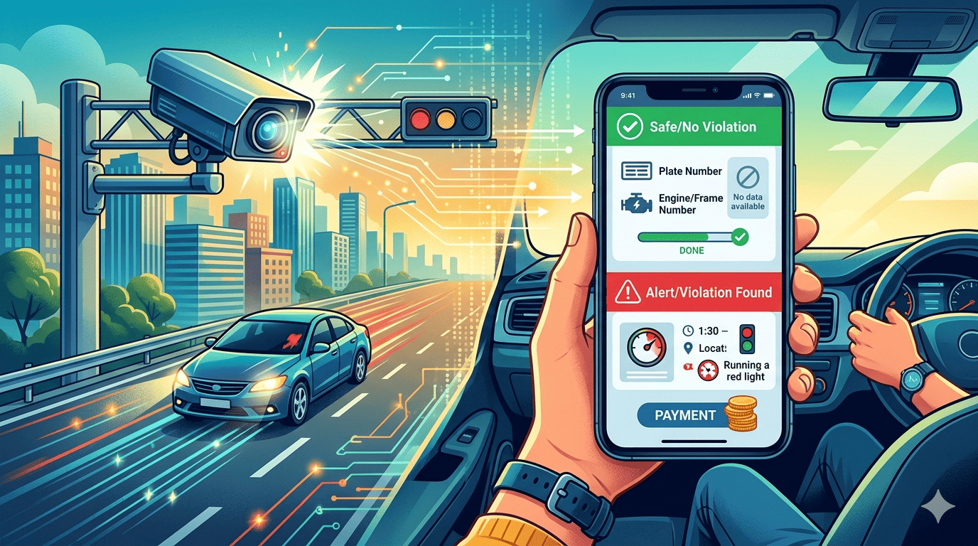 Cara Cek Tilang ETLE Online, Cuma 2 Menit Langsung Tahu Kena Tilang atau Tidak