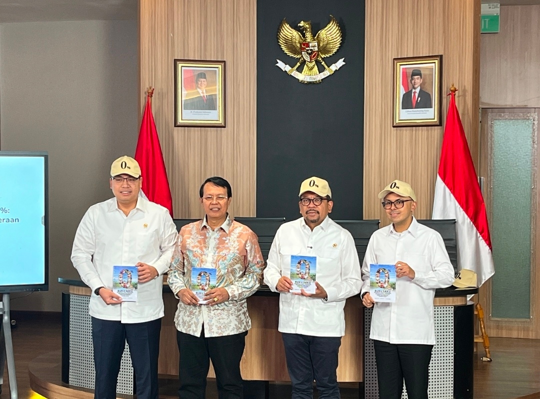 KSP Luncurkan Buku Saku 0%, Panduan Praktis Menuju Masyarakat Sejahtera Sepanjang Hayat