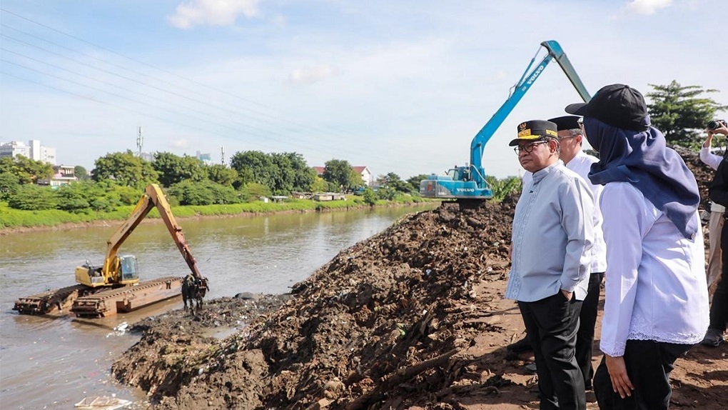 Pramono Anung Kejar Normalisasi Sungai di Musim Kemarau, Ditargetkan Rampung September