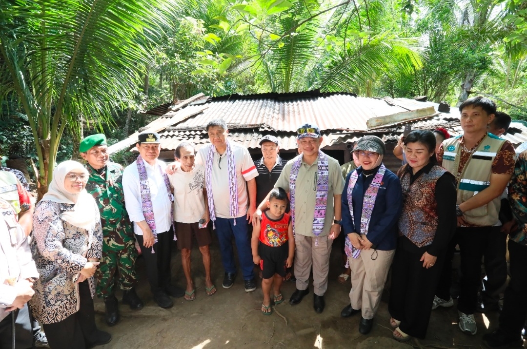 Pemerintah Pastikan Perbaikan Rumah Rusak Akibat Banjir Bandang di Sitaro