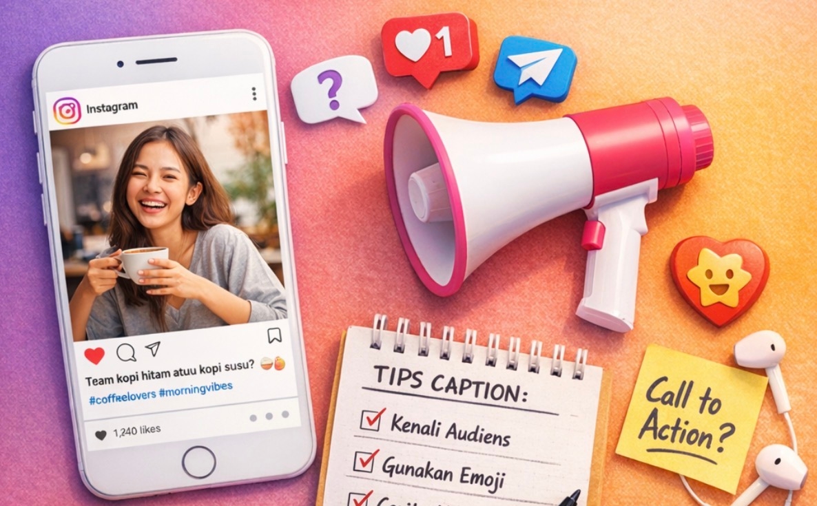 Cara Membuat Caption IG yang Menarik, Bikin View dan Interaksi Naik