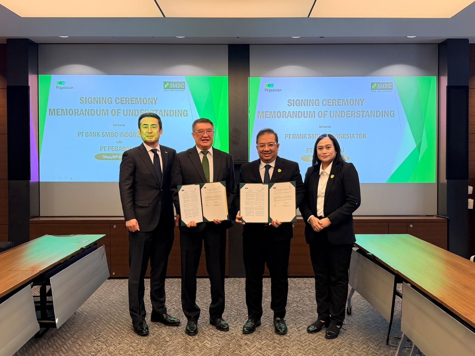 SMBC Indonesia Kolaborasi dengan Pegadaian Terkait Berbagai Fasilitas Pembiayaan