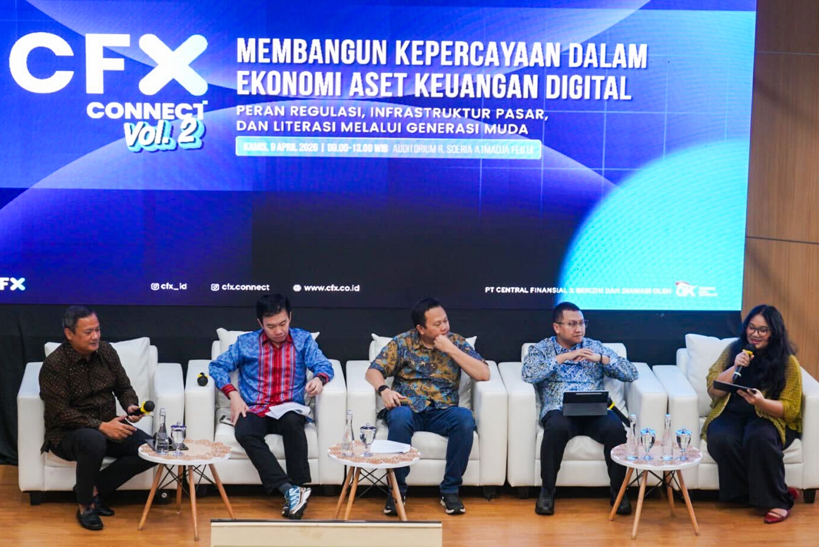 CFX dan OJK Edukasi Aset Kripto ke Mahasiswa FEB UI