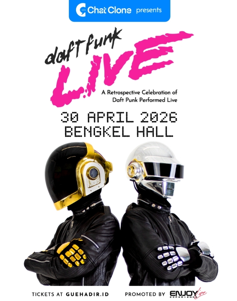 Pertama Kali di Asia! Tribute “Daft Funk Live” Hadir di Jakarta 