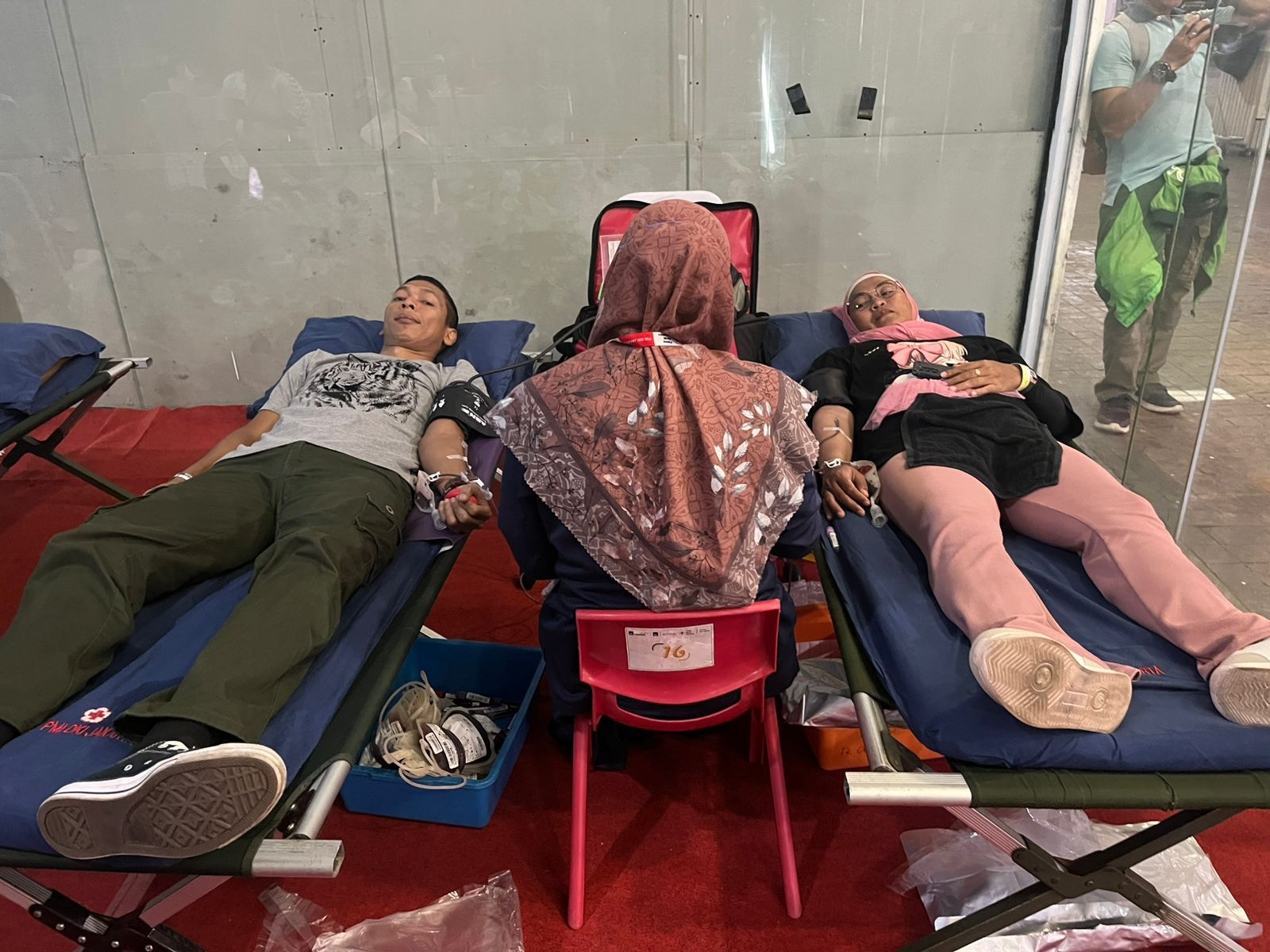 Persija dan I League Gelar Donor Darah di GBK, Antusiasme The Jakmania Tinggi