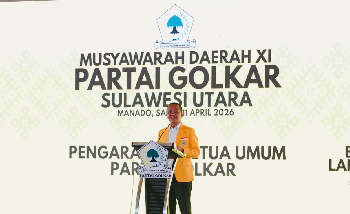 Hadiri Musda VI Golkar Malut, Bahlil Minta Kader Hadirkan Solusi Nyata untuk Rakyat