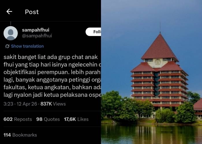 Heboh! 16 Mahasiswa Fakultas Hukum UI Diduga Terlibat Kasus Kekerasan Seksual