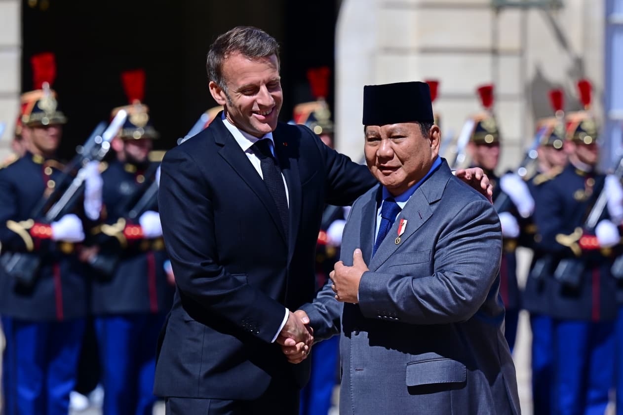 Prabowo dan Macron Bahas Pengadaan Alutsista hingga Penguatan Industri Pertahanan