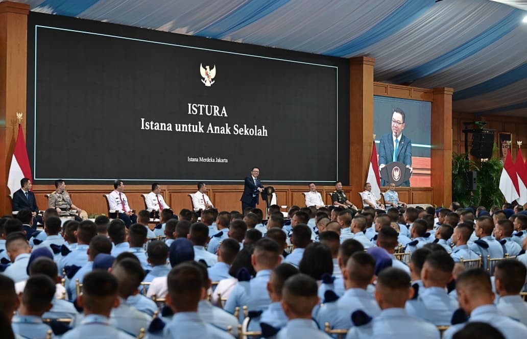 Siswa SMA Taruna Nusantara Kunjungi Istana Kepresidenan, Dapat Pembekalan dari Mensesneg dan Menlu