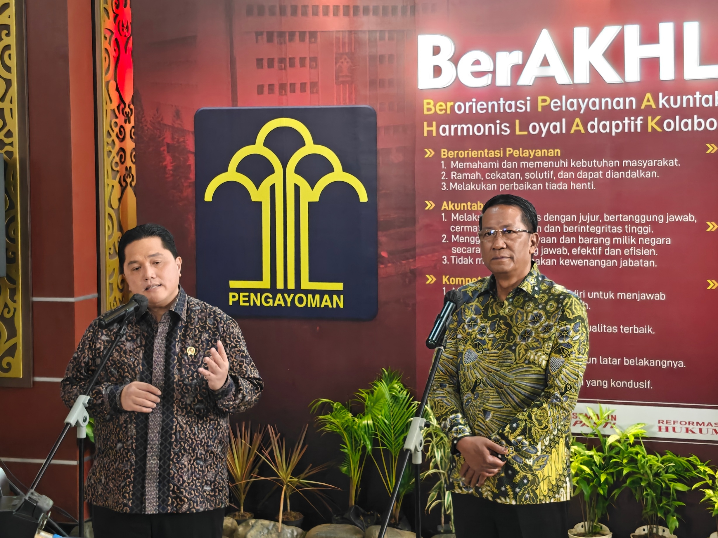 Erick Thohir Sulap 191 Permenpora Jadi 4 Regulasi 'Sakti'